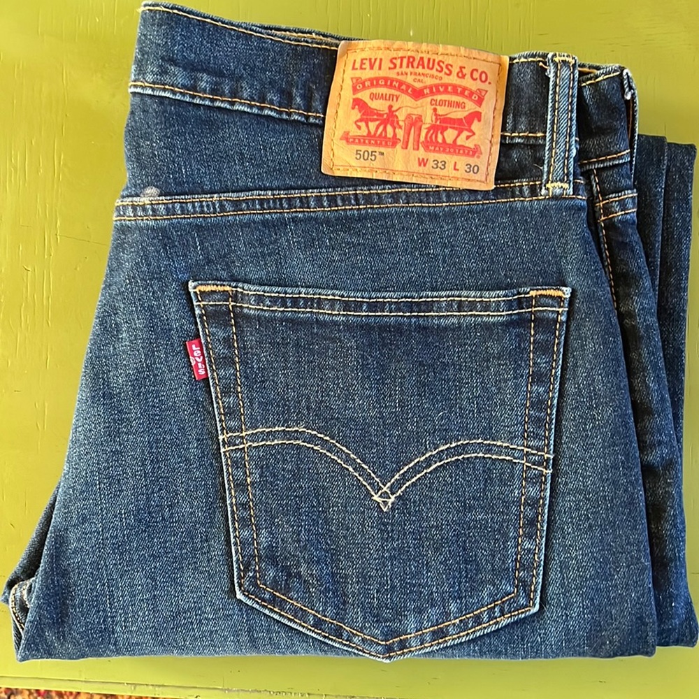 Mens Levi’s 505 size W33 L30